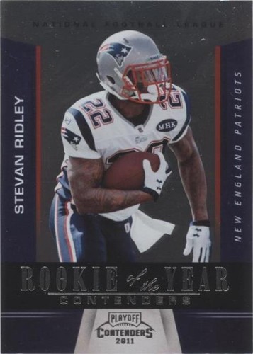 2011 Playoff Contenders Stevan Ridley #18
