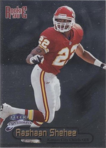 1998 Fleer Brilliants Rashaan Shehee #143