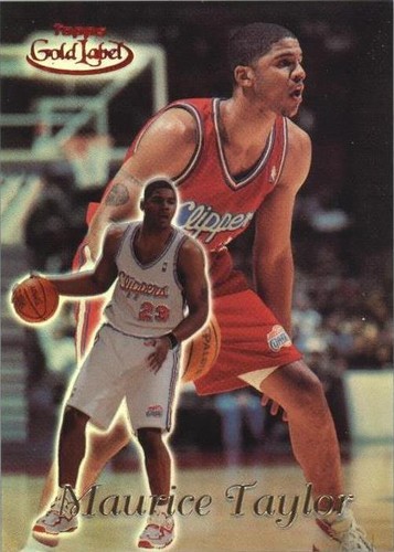 1999-00 Topps Gold Label - Maurice Taylor #34