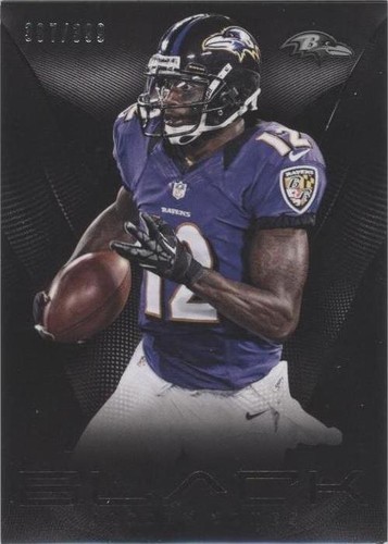 2013 Panini Black Jacoby Jones #87