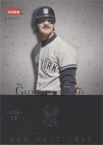 2004 Fleer Greats of the Game - Don Mattingly #6 GOT