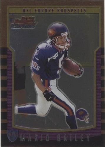 2000 Bowman Chrome Mario Bailey #151