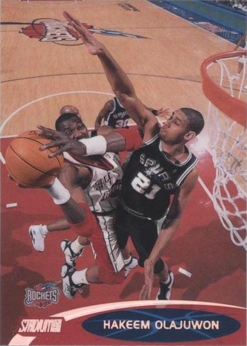 2000-01 Topps Stadium Club - Hakeem Olajuwon #85