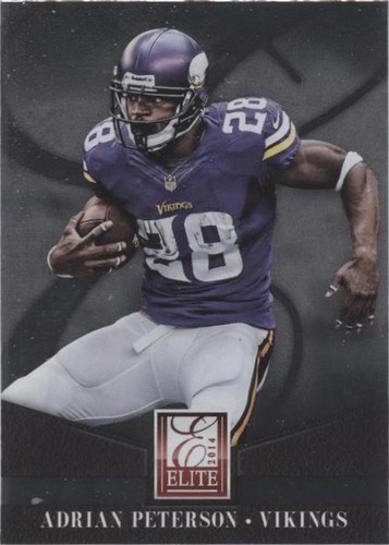 2014 Panini Elite Adrian Peterson #55