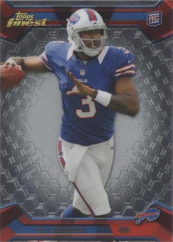 2013 Topps Finest EJ Manuel #115