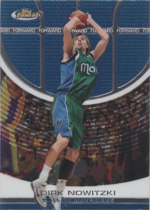 2005-06 Topps Finest - Dirk Nowitzki #28