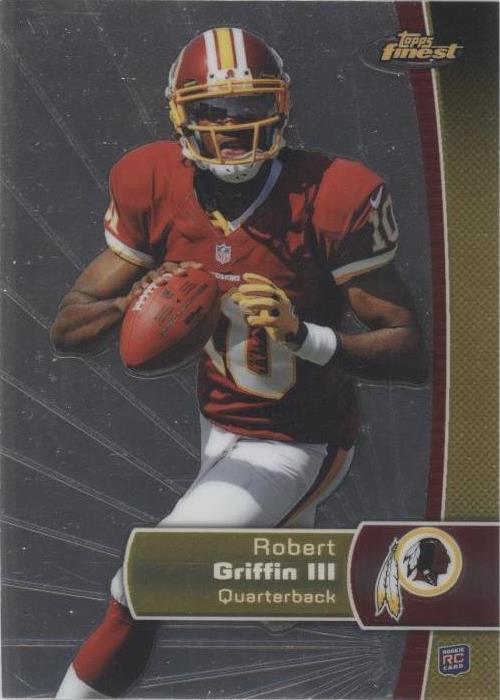 2012 Topps Finest Robert Griffin III #120