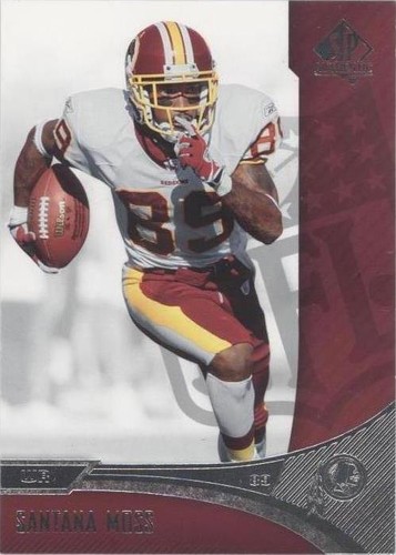 2006 SP Authentic Santana Moss #90