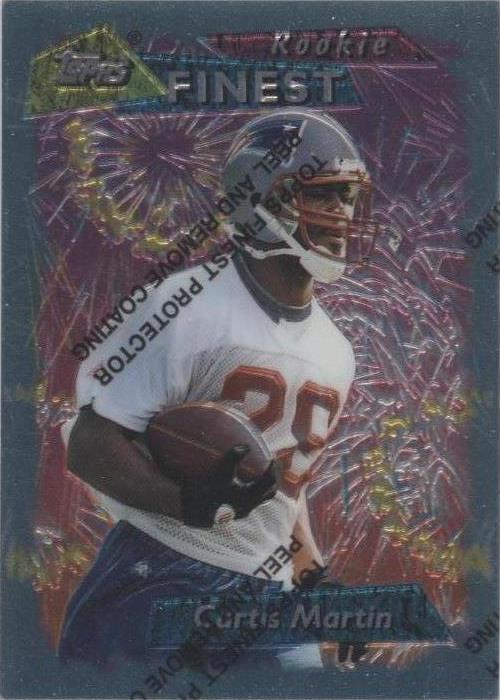 1995 Topps Finest Curtis Martin #264