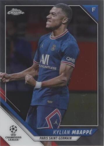 2021-22 Topps UEFA Champions Starball #200 Kylian Mbappe 2021-22 Topps UEFA Champions Starball #200 Kylian Mbappe