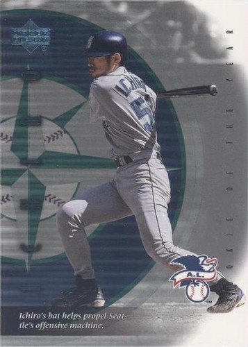 【イチロー】2001 MVP フォトサイン マリナーズ UPPER DECK 2001 UPPER DECK MVP ICHIRO SUZUKI ROOKIE CARD RC MARINERS