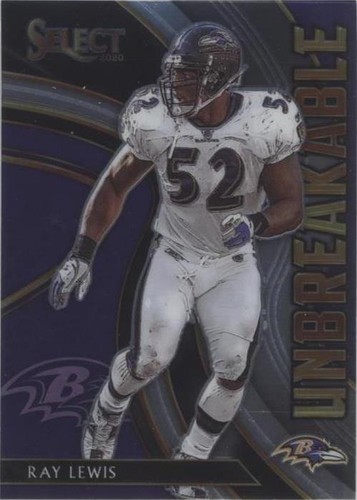 2020 Panini Select Ray Lewis #U14