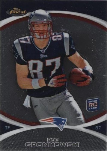 2010 Topps Finest Rob Gronkowski #42