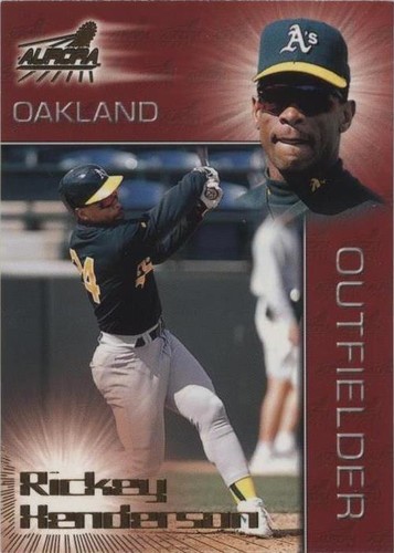 1998 Pacific Aurora - Rickey Henderson #67