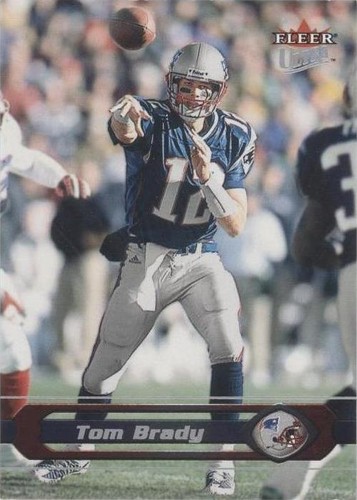 2002 Fleer Ultra Tom Brady #181