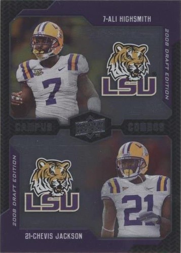 2008 Upper Deck Draft Edition Ali Highsmith Chevis Jackson #231