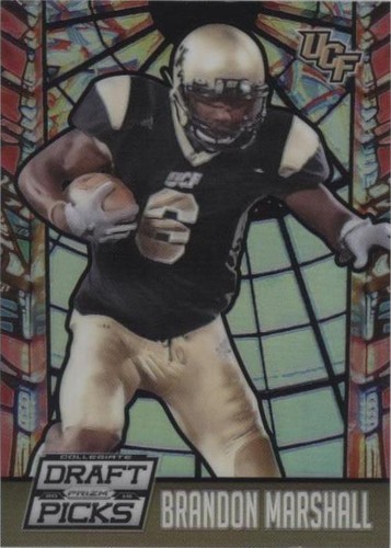 2015 Panini Prizm Collegiate Draft Picks Brandon Marshall #8