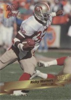 1993 Wild Card Ricky Watters #6