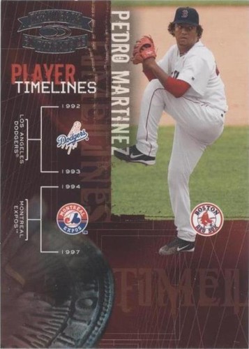 2005 Donruss Throwback Threads - Pedro Martinez #PT-22