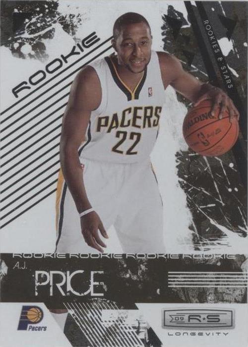 2009-10 Panini Rookies & Stars Longevity - A.J. Price #125