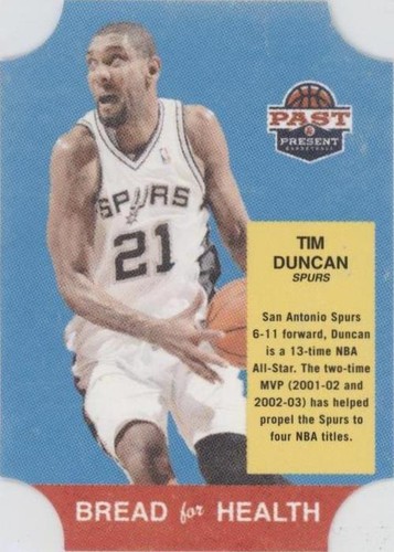 2011-12 Past & Present - Tim Duncan #15