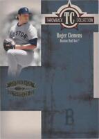 2005 Donruss Throwback Threads - Roger Clemens #TC-21