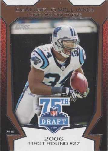 2010 Topps DeAngelo Williams #75DA-41