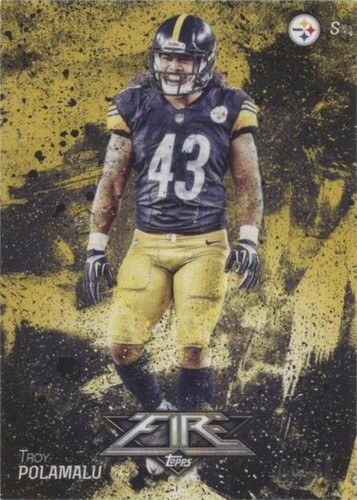 2014 Topps Fire Troy Polamalu #76