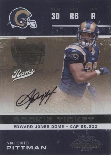 2007 Playoff Contenders Antonio Pittman #110