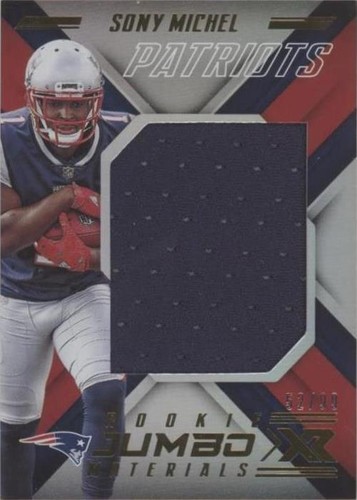 2018 Panini XR Sony Michel #RJM-11