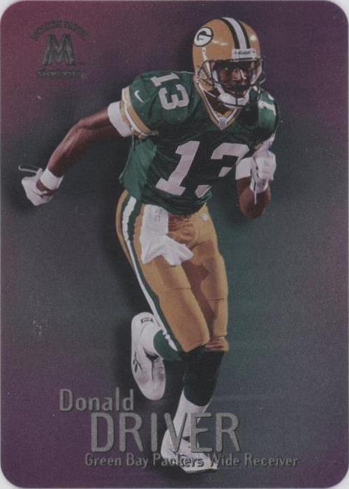 1999 Skybox metal fundido Donald Driver #145