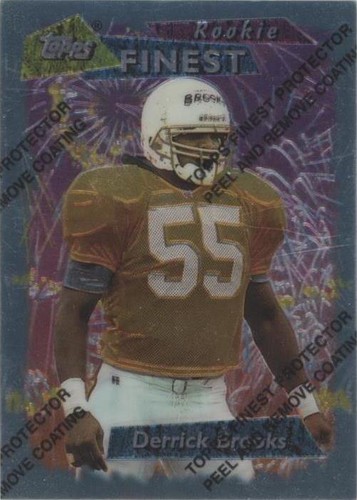 1995 Topps Finest Derrick Brooks #193