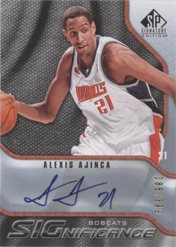 2009-10 SP Signature Edition - Alexis Ajinca #S-AA