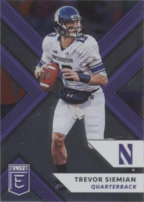 2018 Panini Elite Draft Picks Trevor Siemian #96