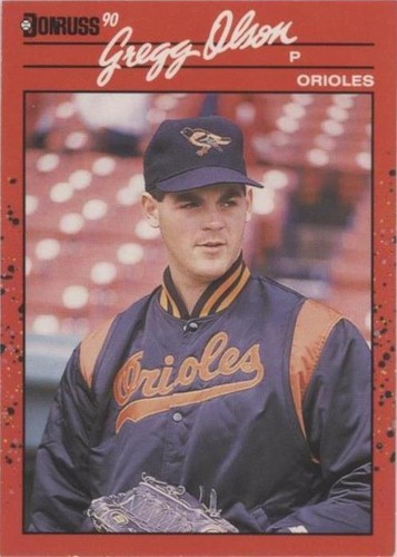 1990 Donruss - Gregg Olson #377