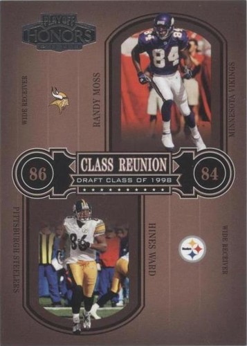 2004 Playoff Honors Hines Ward Randy Moss #CR-12