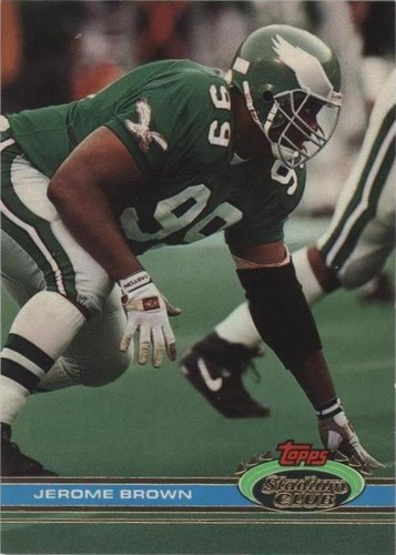 1991 Topps Stadium Club Jerome Brown #258