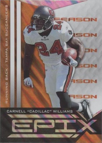 2010 Panini Epix Cadillac Williams #49