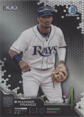 その他 2019 bowman chrome Wander Franco ref 499 WANDER FRANCO 1st 2019 Bowman Chrome REFRACTOR #/499 Tampa