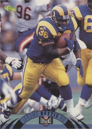1996 Classic NFL Experience Jerome Bettis #44