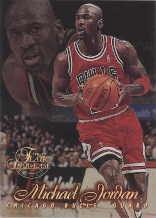 1996-97 Flair Showcase - Michael Jordan #23