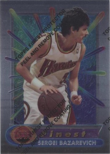 1994-95 Topps Finest - Sergei Bazarevich #169