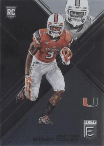 2017 Panini Elite Draft Picks Stacy Coley #169