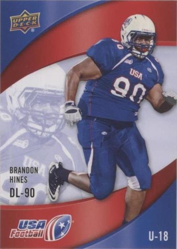 2013 Upper Deck USA Football Brandon Hines #47