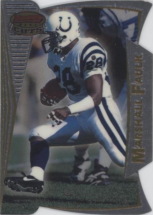 Bowman's Best Marshall Faulk 1996 #BC6