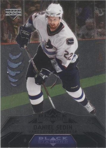2007-08 Upper Deck Black Diamond - Daniel Sedin #78