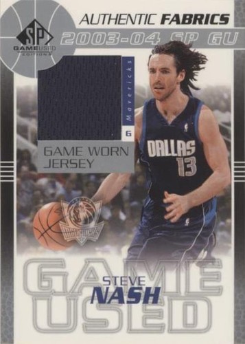2003-04 SP Game Used - Steve Nash #SN-J