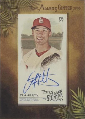2019 Topps Allen & Ginter - Jack Flaherty #MA-JFL