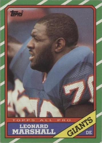 1986 Topps Leonard Marshall #148