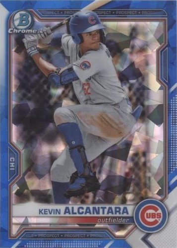 2021 Bowman Chrome Draft Sapphire Edition - Kevin Alcantara #BDC-62